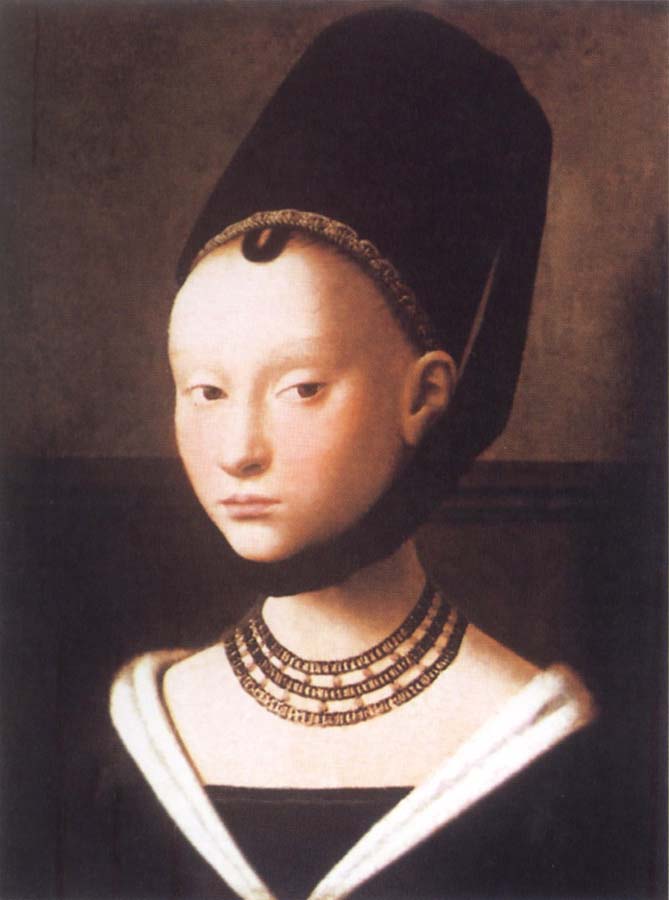 Petrus Christus Portrait of a Young Girl